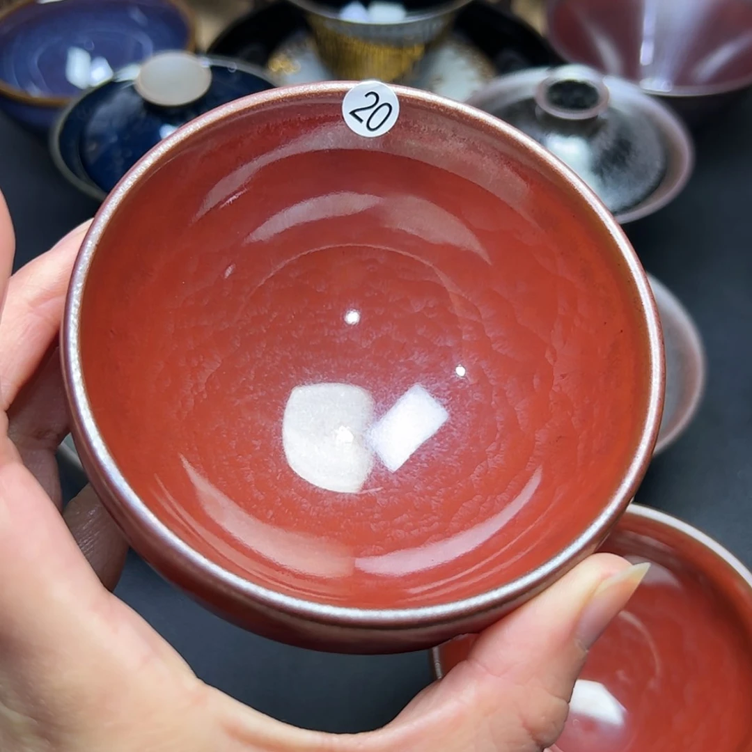 【闪购商品】茶盏流**腐建窑建盏主人杯