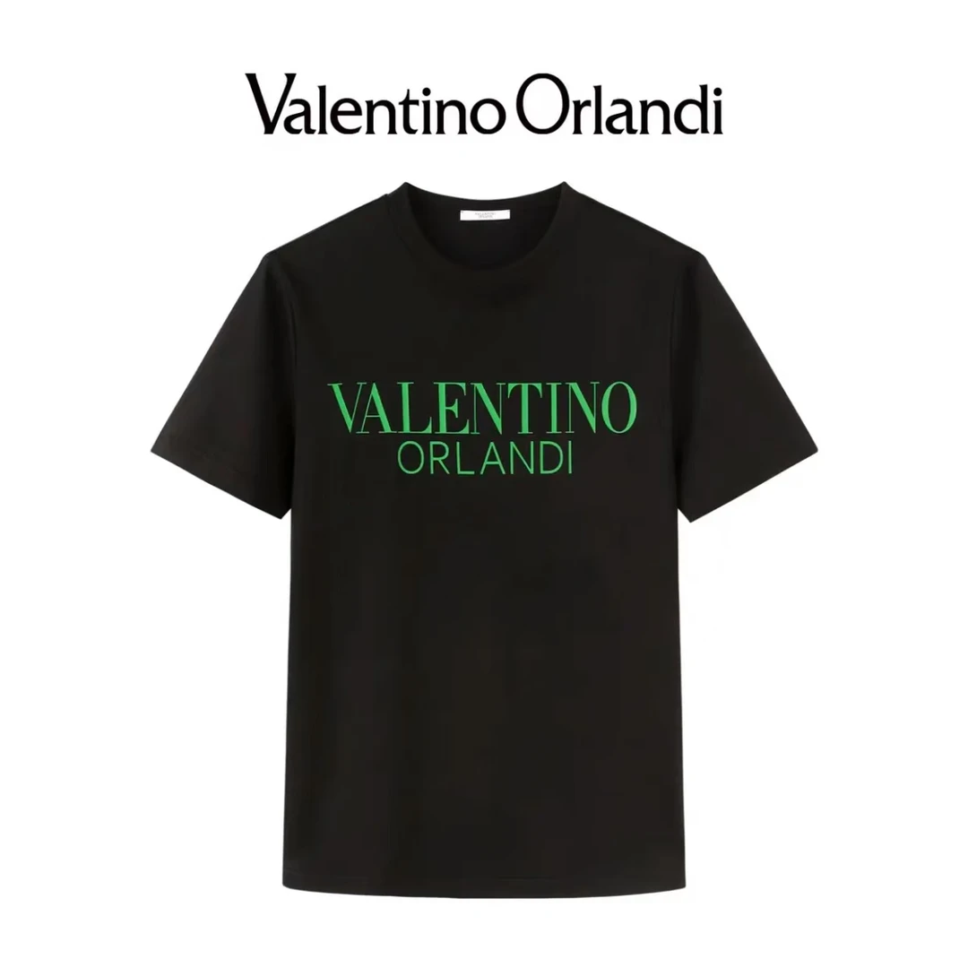 华伦天奴.奥兰迪夏季新款潮流男士T恤百搭休闲短袖1VT239258