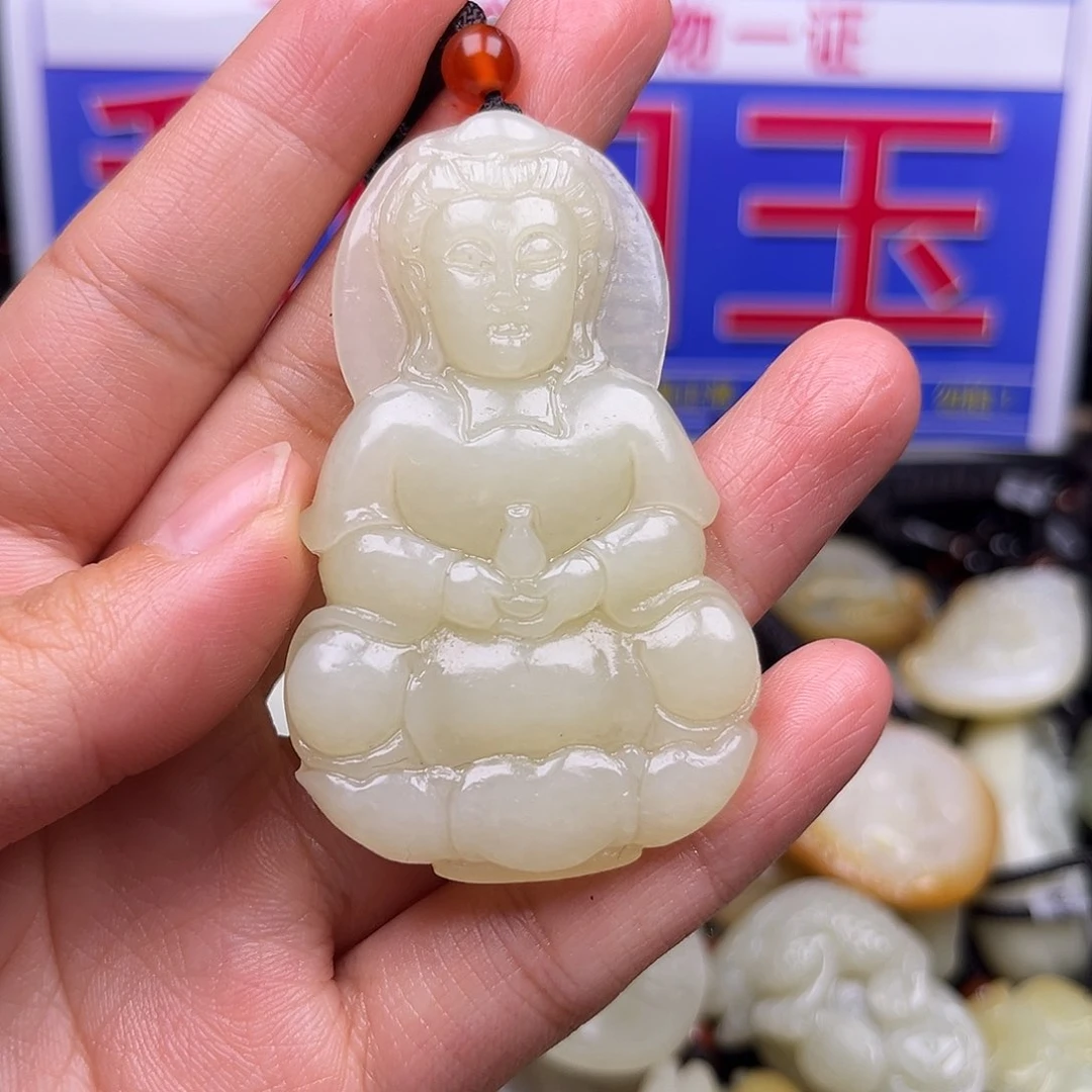 颈饰未镶嵌和田玉