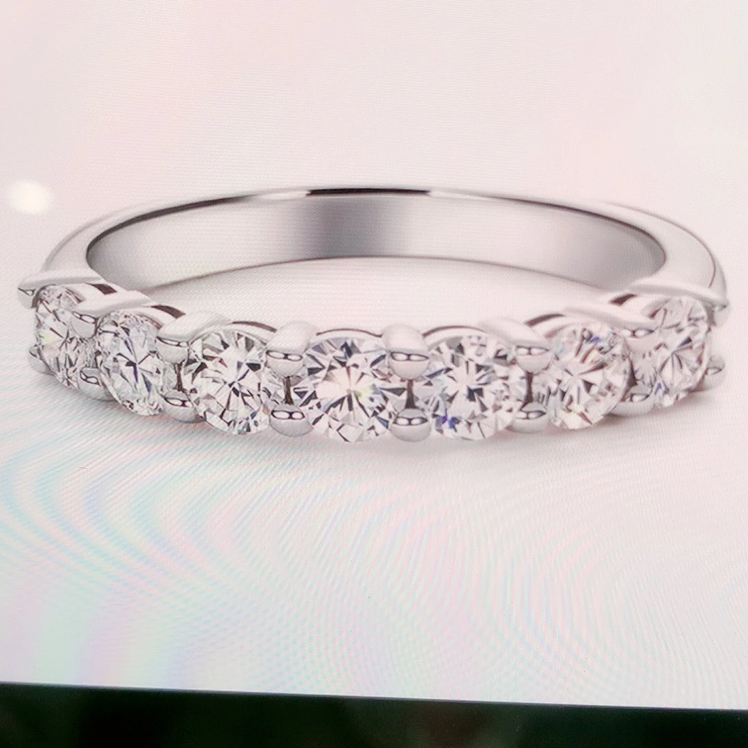 实验室培育钻石18K金镶嵌12#