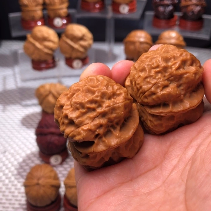 孙***️把件文玩核桃5老龙头