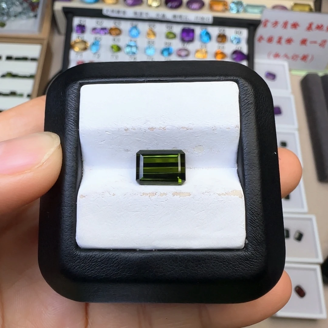 未镶嵌珠宝半成品碧玺3.45克拉