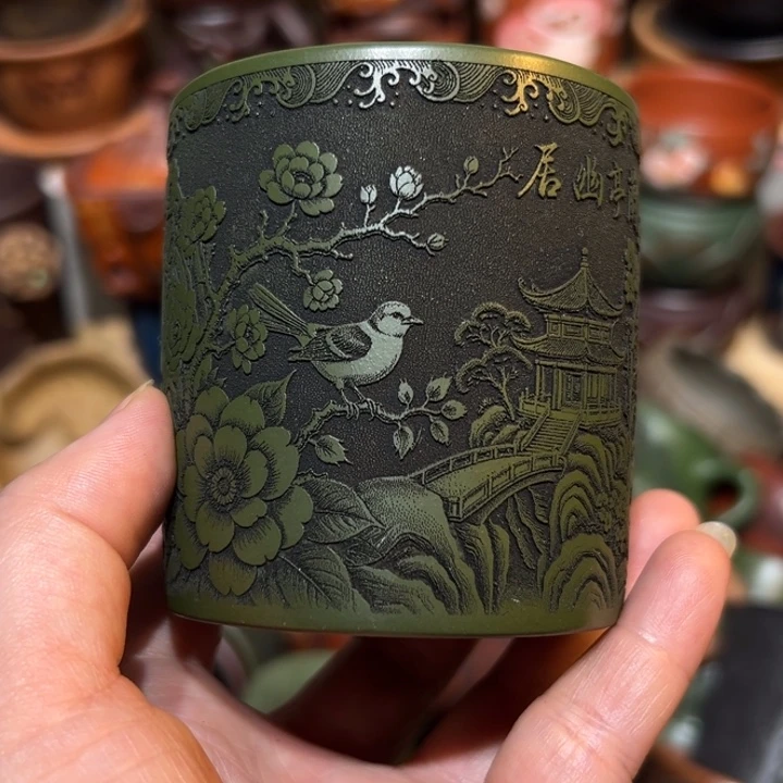 茶杯紫砂宜兴紫砂主人杯