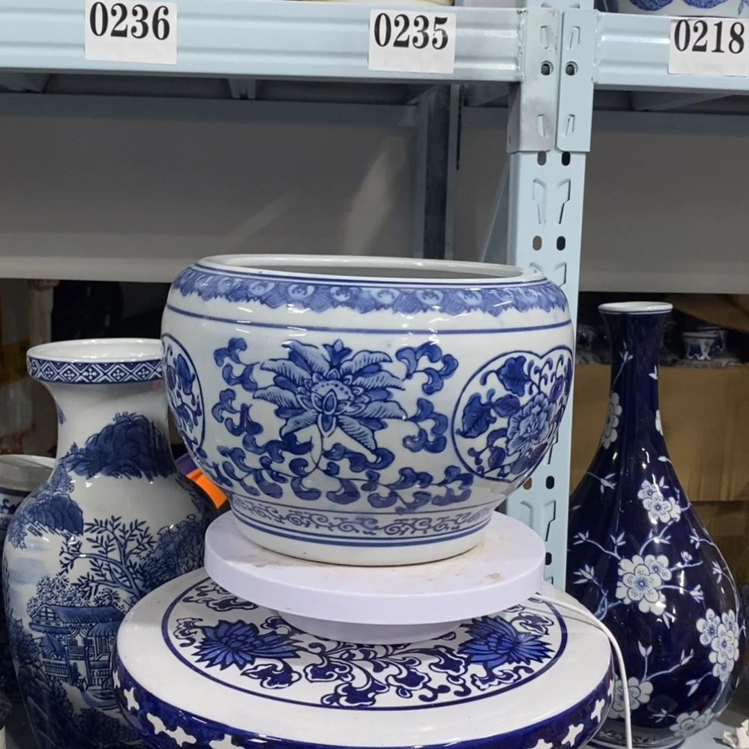 瓶缸后摆件花瓶摆件