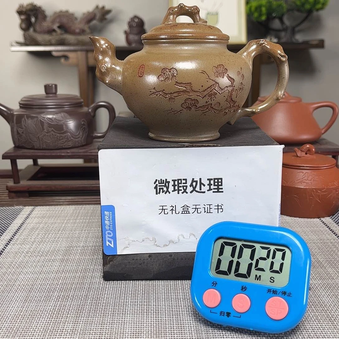 润***丰茶壶紫砂微瑕处理