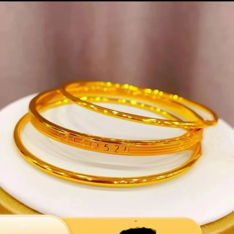 铜合金手镯 铜合金手镯 重工520三生三世闭口手镯精美百搭时尚