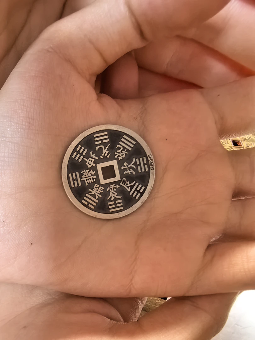 黄铜吊坠 999纯银山鬼工艺品