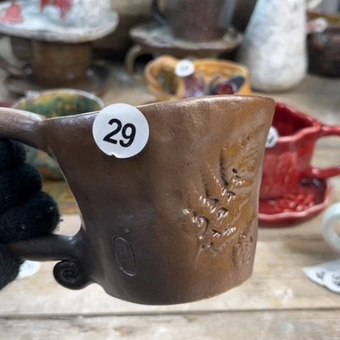 盘熠樹日式手捏餐具茶具