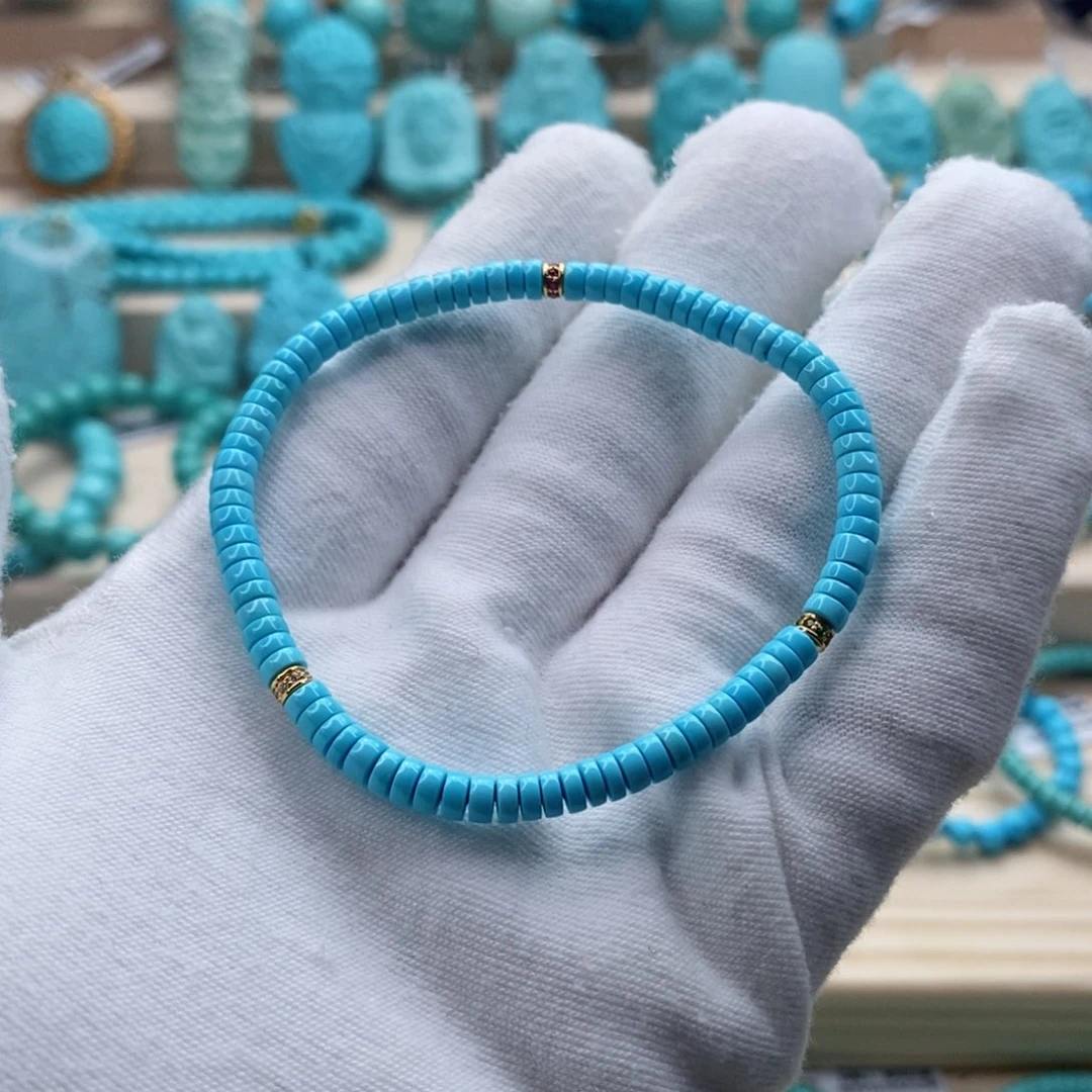 绿松石珠宝奇石未镶嵌