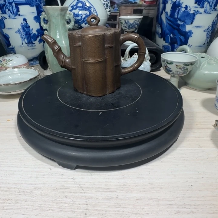 摆件金*虎竹结小胡小小摆件