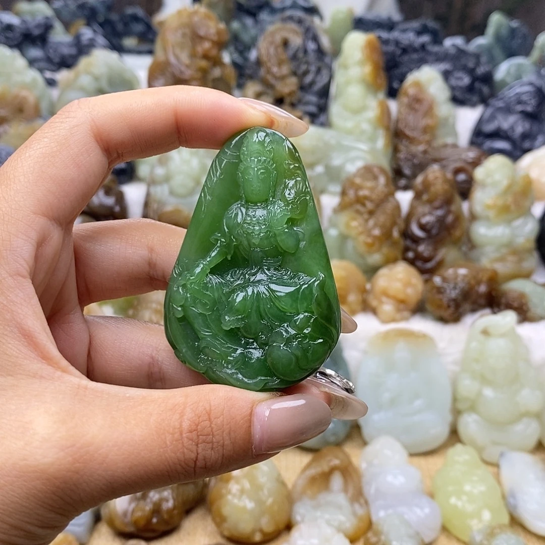 颈饰未镶嵌和田玉