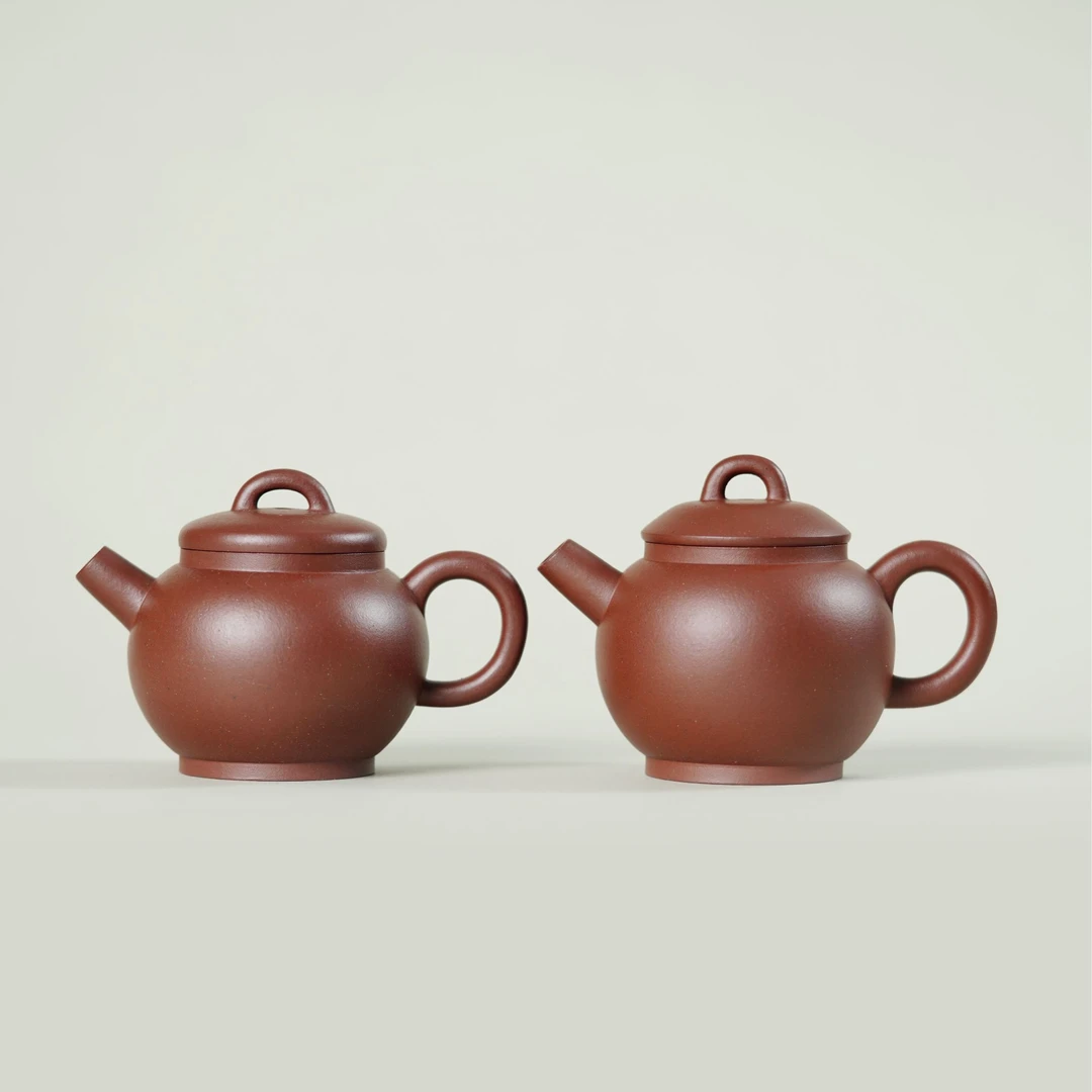 西溪山房 精工全手慕古巨轮 红皮龙 130cc