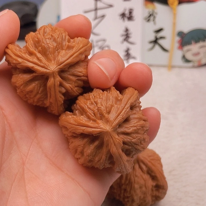 吊坠文玩核桃极**界三棱