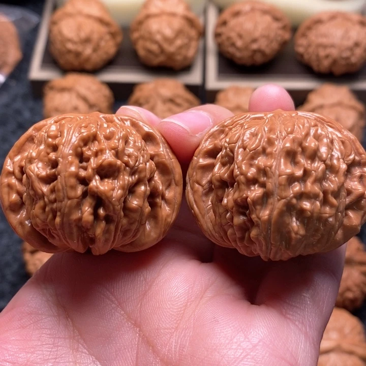 文玩核桃把件精品四座楼42