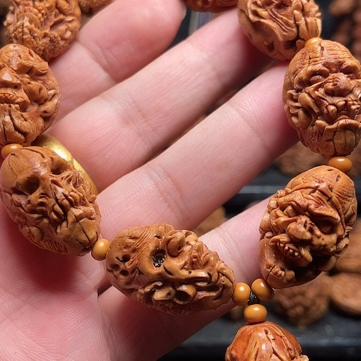 桃核手工僵尸罗汉