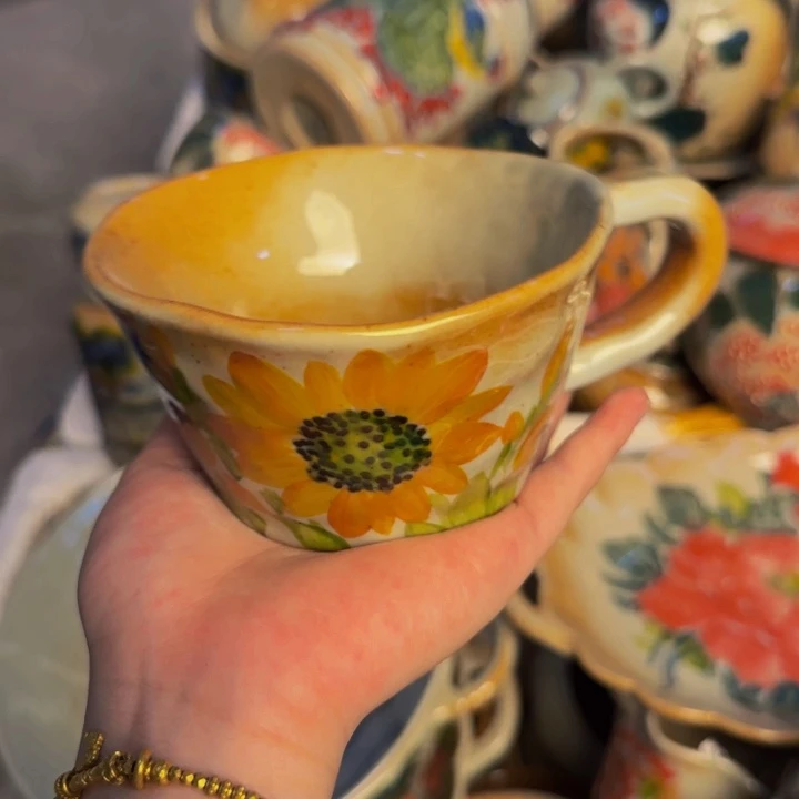瓷片景德镇陶瓷手工手绘