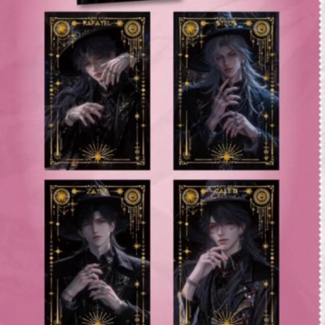 瑞卡文创-恋与深空【晨雾织羽】收藏亚克力色纸（代拆）