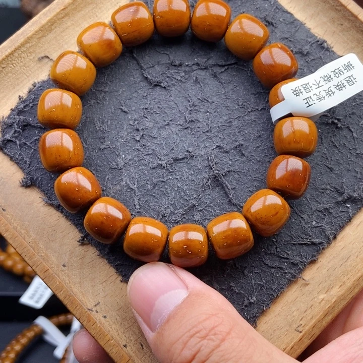 手串紫金鼠13mm天花板黄金甲近实心短轴