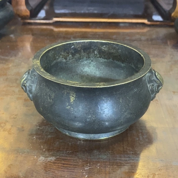 ****红铜铜天鸡耳炉国庆福利888888888