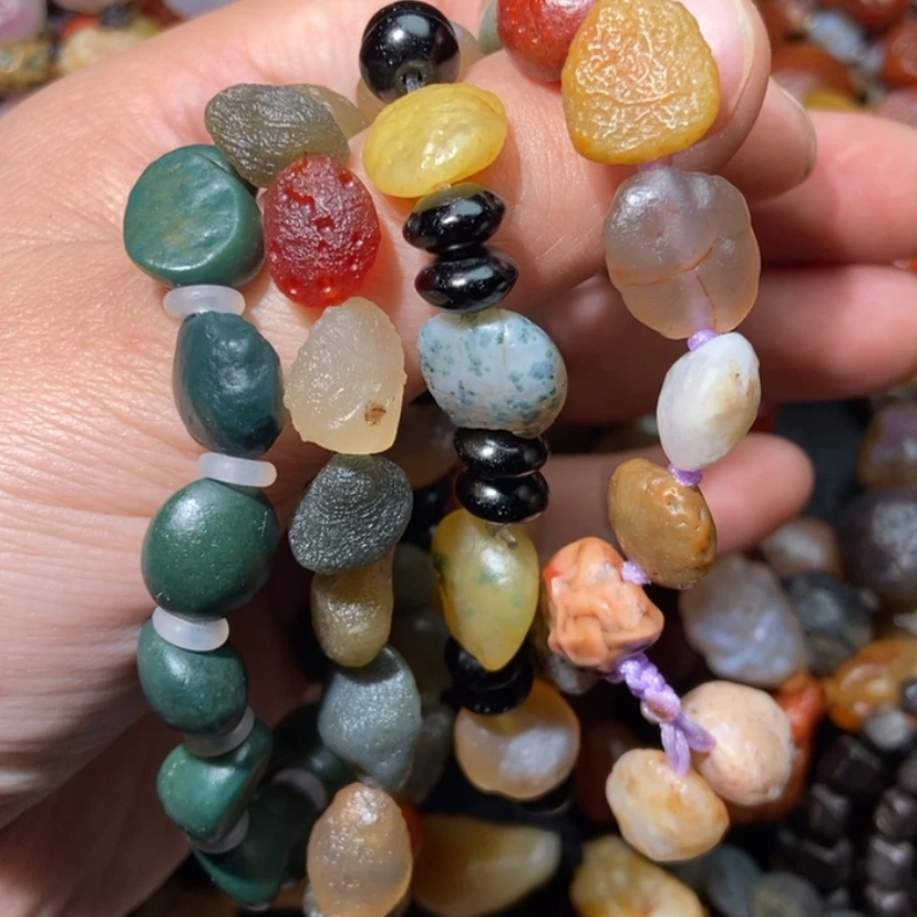 【闪购商品】玛瑙/玉髓项圈合金盲**茫