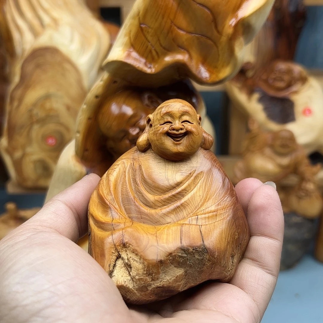 木E***N柏木摆件手把件