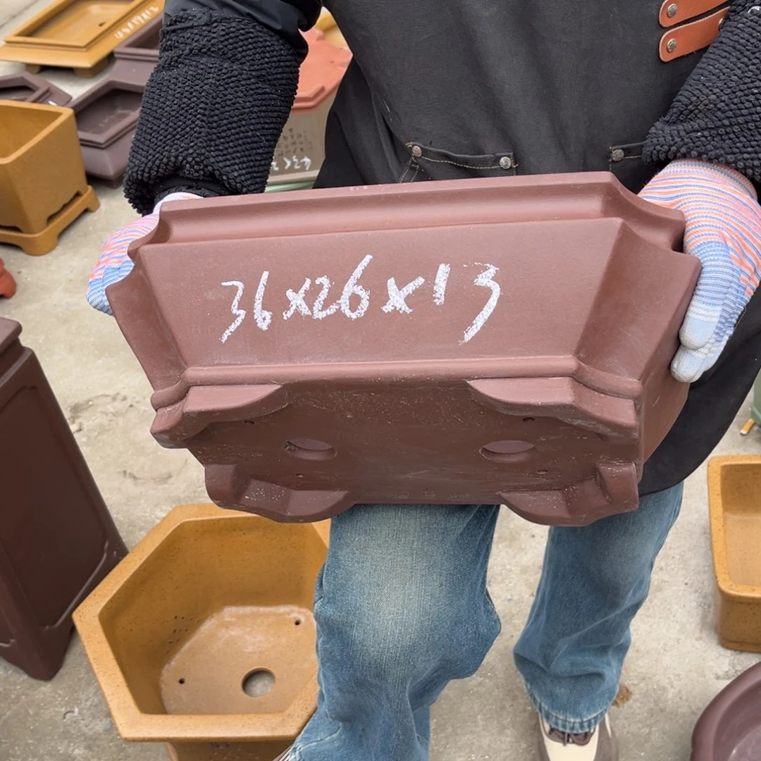 紫砂花盆盆景艺术