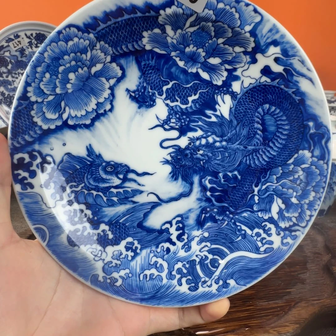星***$瓷片景德镇手绘青花茶器269