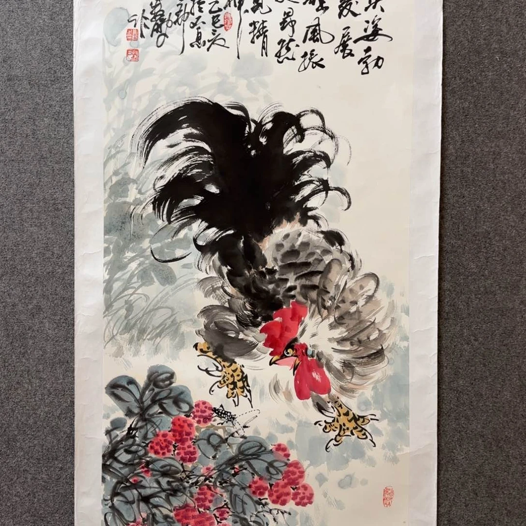 国画娄鹏老师手绘作品
