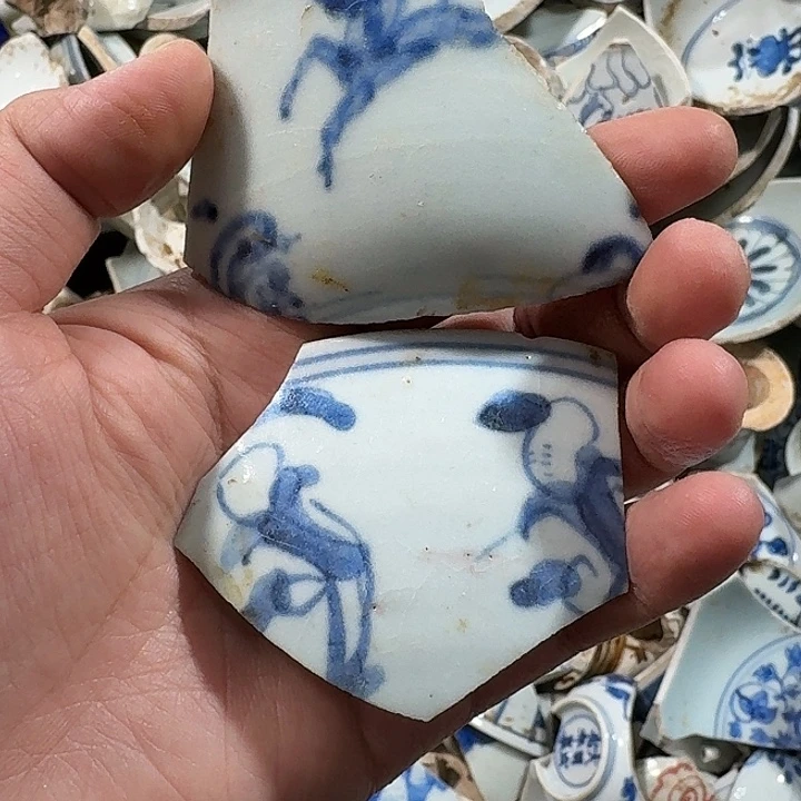 瓷片瓷片标本，顺丰包邮