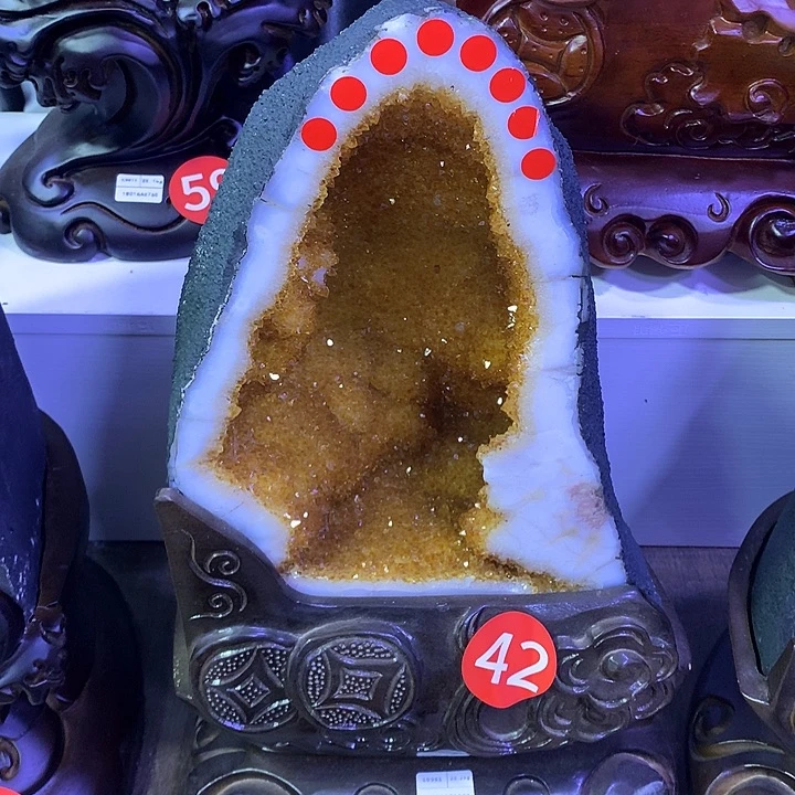 未镶嵌大型摆件（非配饰）紫晶❄️****