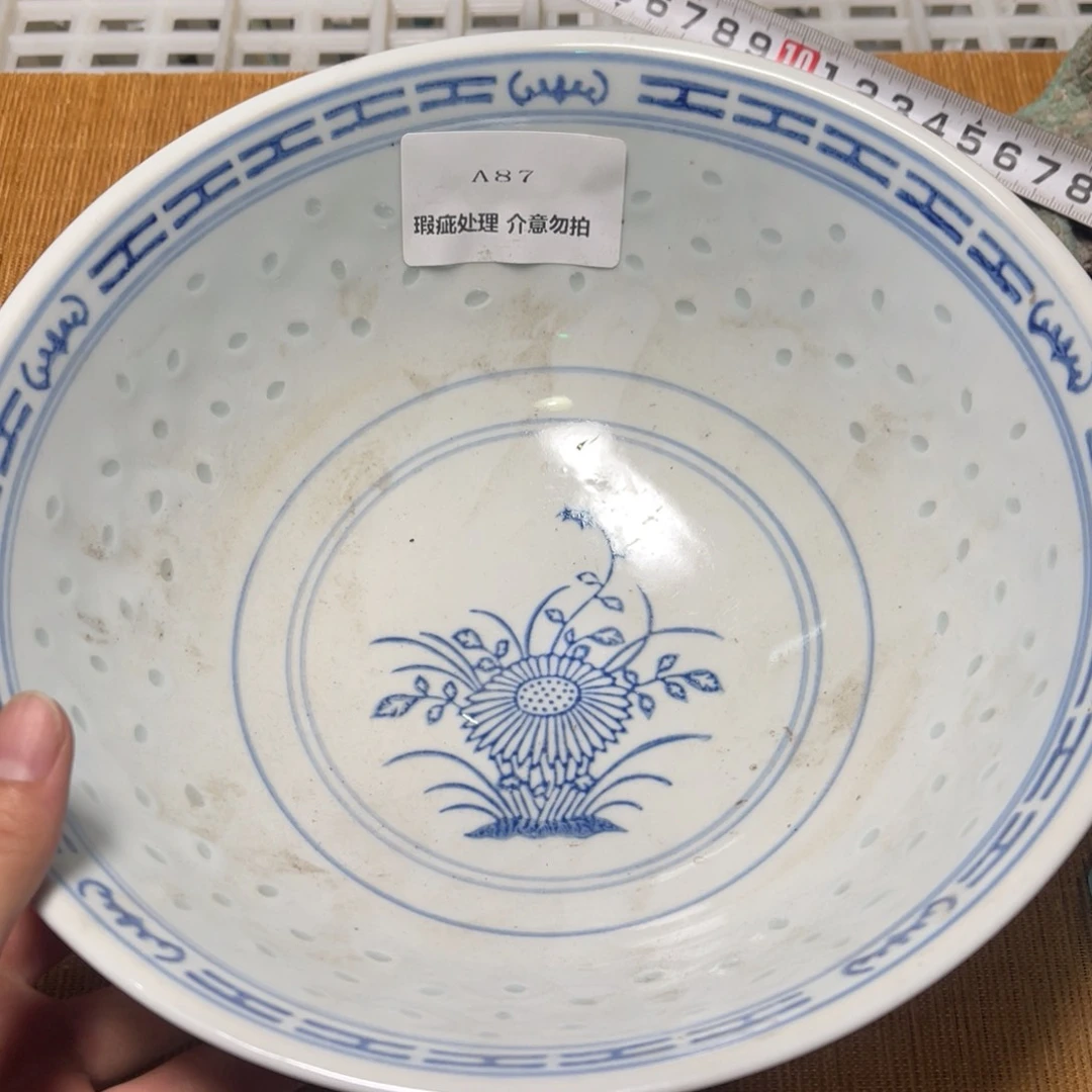 琉璃手工艺品瑕疵处理，介意勿拍