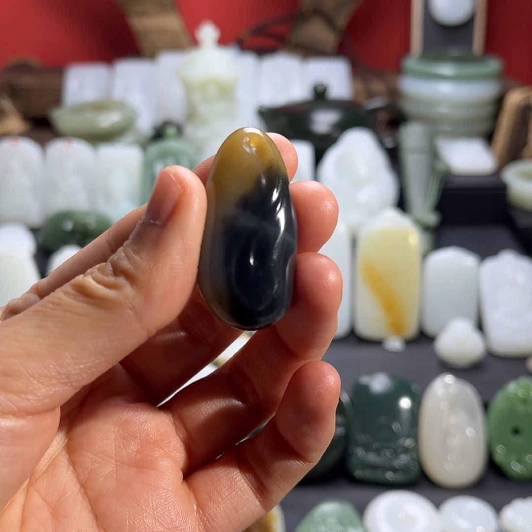 和田玉吊坠(赠链)未镶嵌唯*