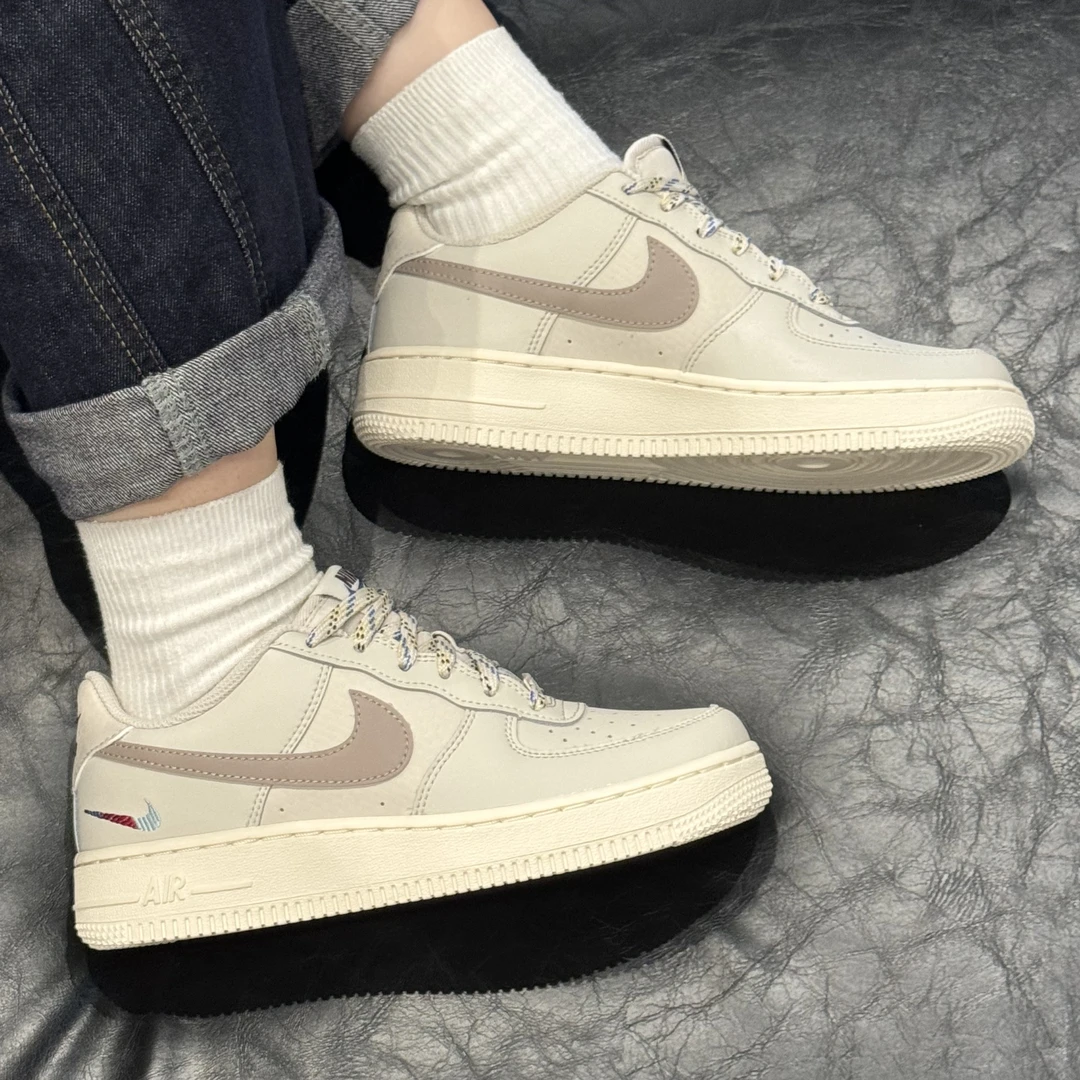 【滔搏联动】NIKE耐克AIR FORCE 1 LV8 1 GS麦芽休闲鞋HQ1907-100