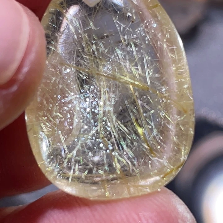 *****发晶颈饰未镶嵌钛