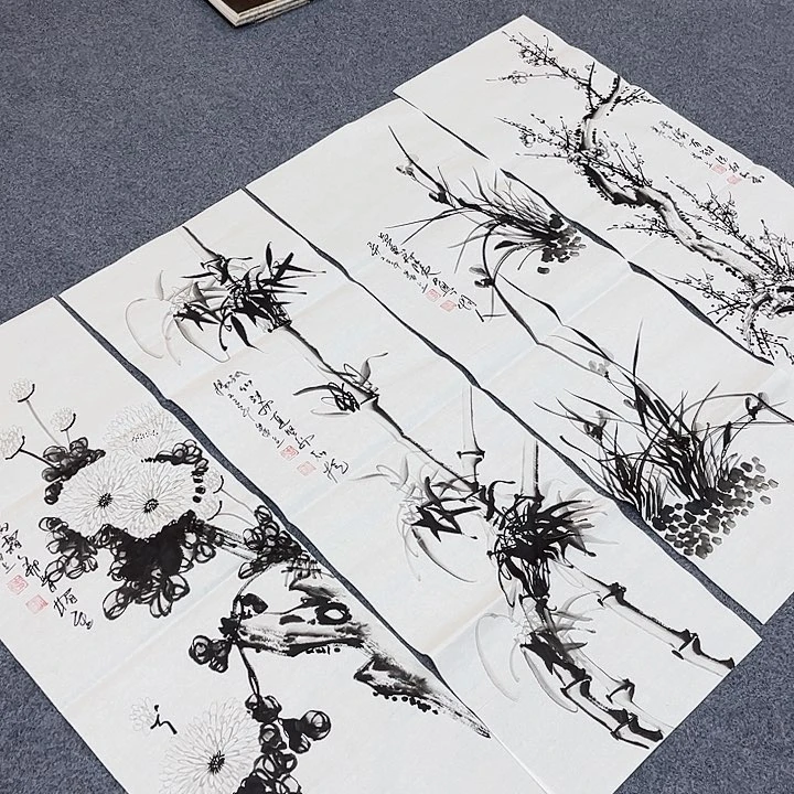 国画手绘国画真好看