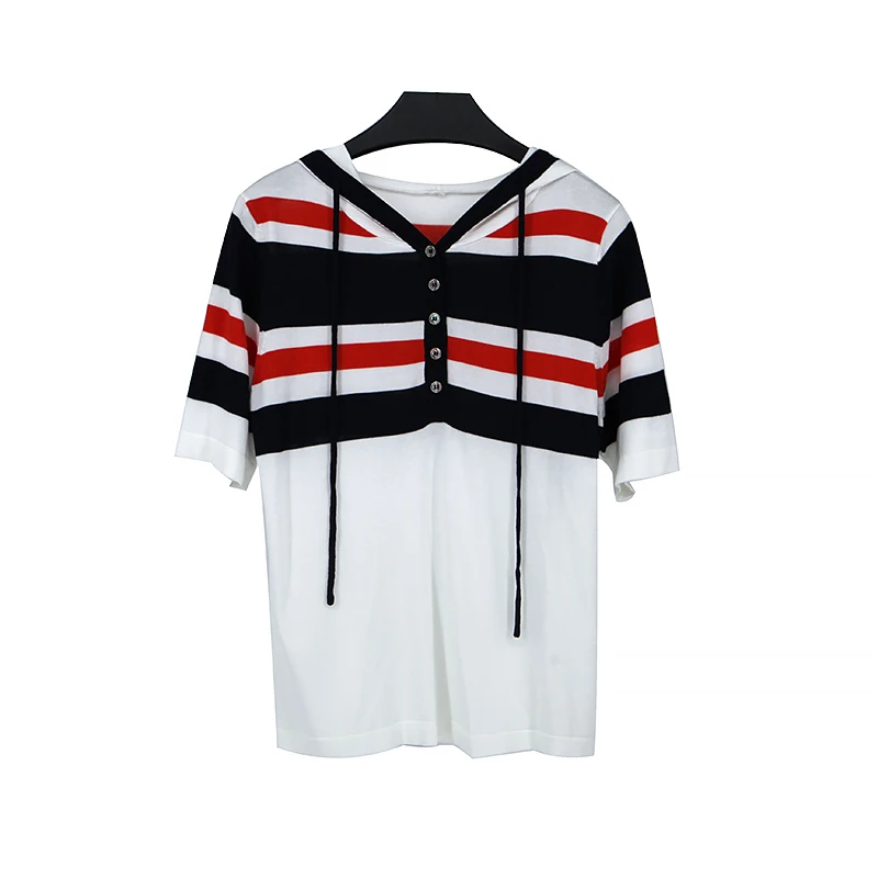 春夏新款气质T恤上衣 绮3361C