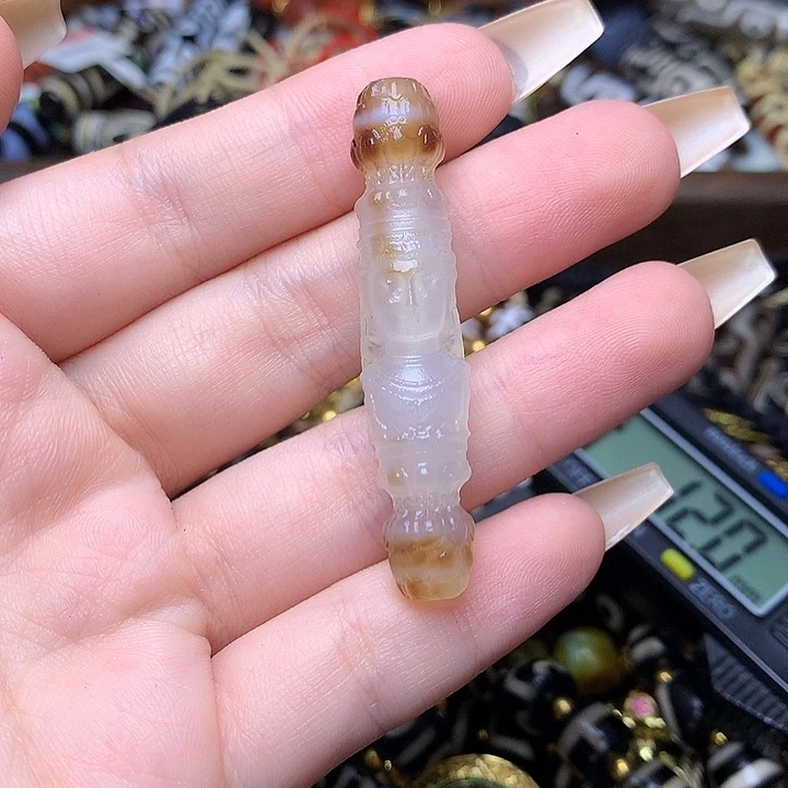玛瑙/玉髓发一条未镶嵌