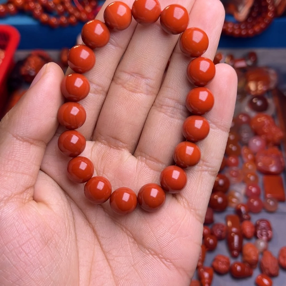 未镶嵌手链南红玛瑙