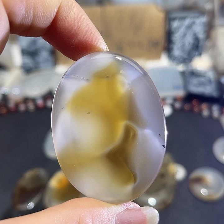 玛瑙/玉髓未镶嵌吊坠(不含链)