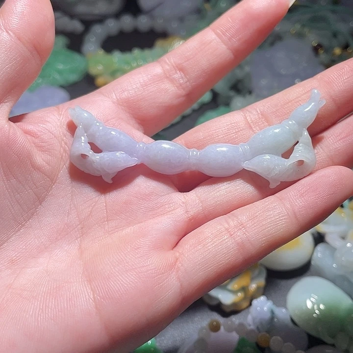 颈饰未镶嵌翡翠天