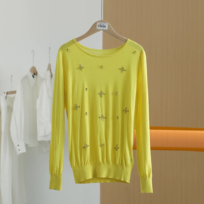 【唐长老自营】货号Y0008女装春秋新款时尚休闲针织衫YL