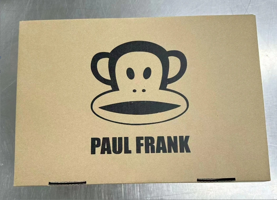 【P8】65753/75753大嘴猴盒子居家呵护保暖加倍拼接撞色方标棉拖鞋