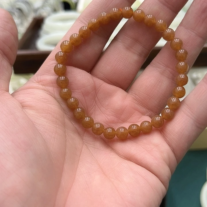 和田玉（糖玉）手链未镶嵌59号