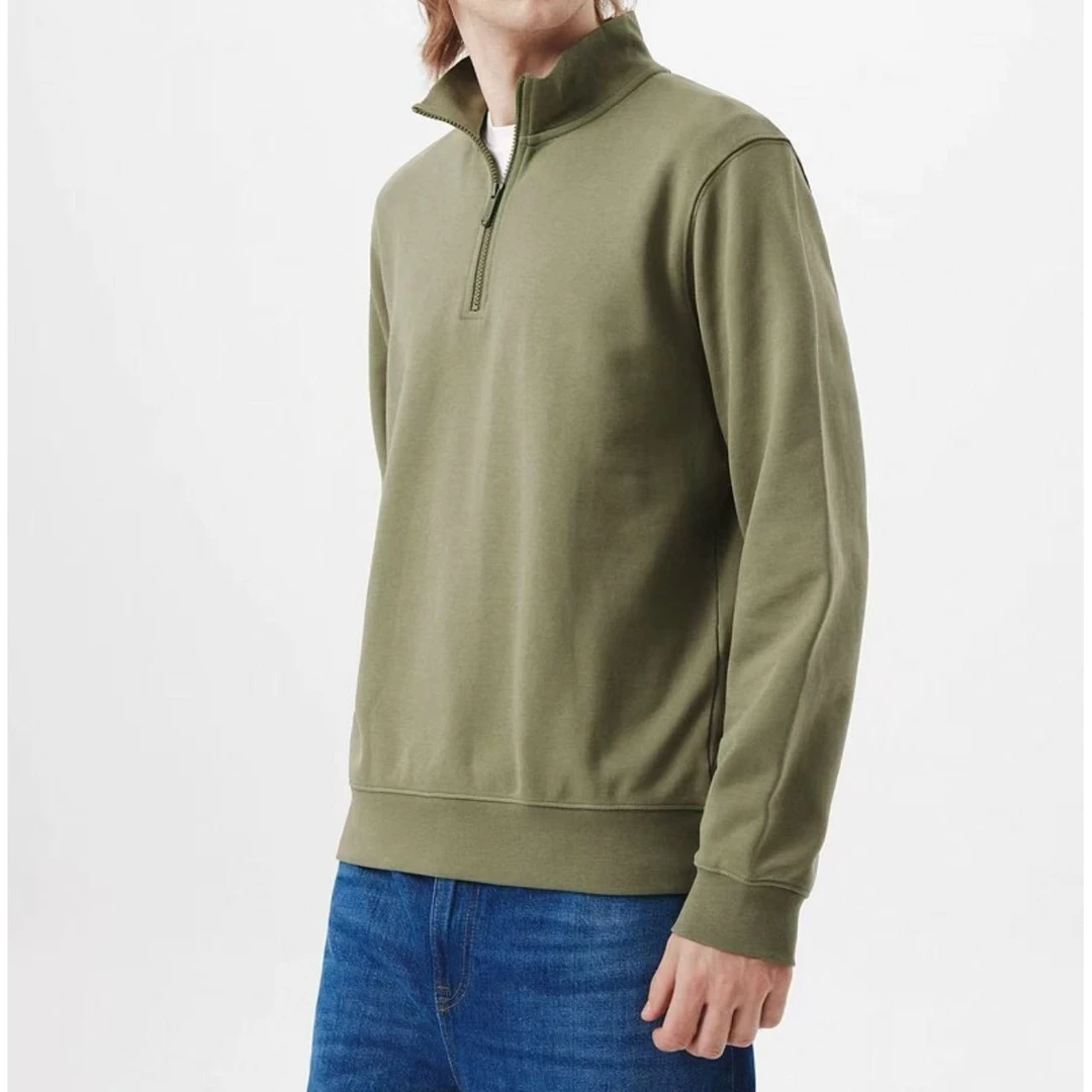 9774-秋款半拉链卫衣