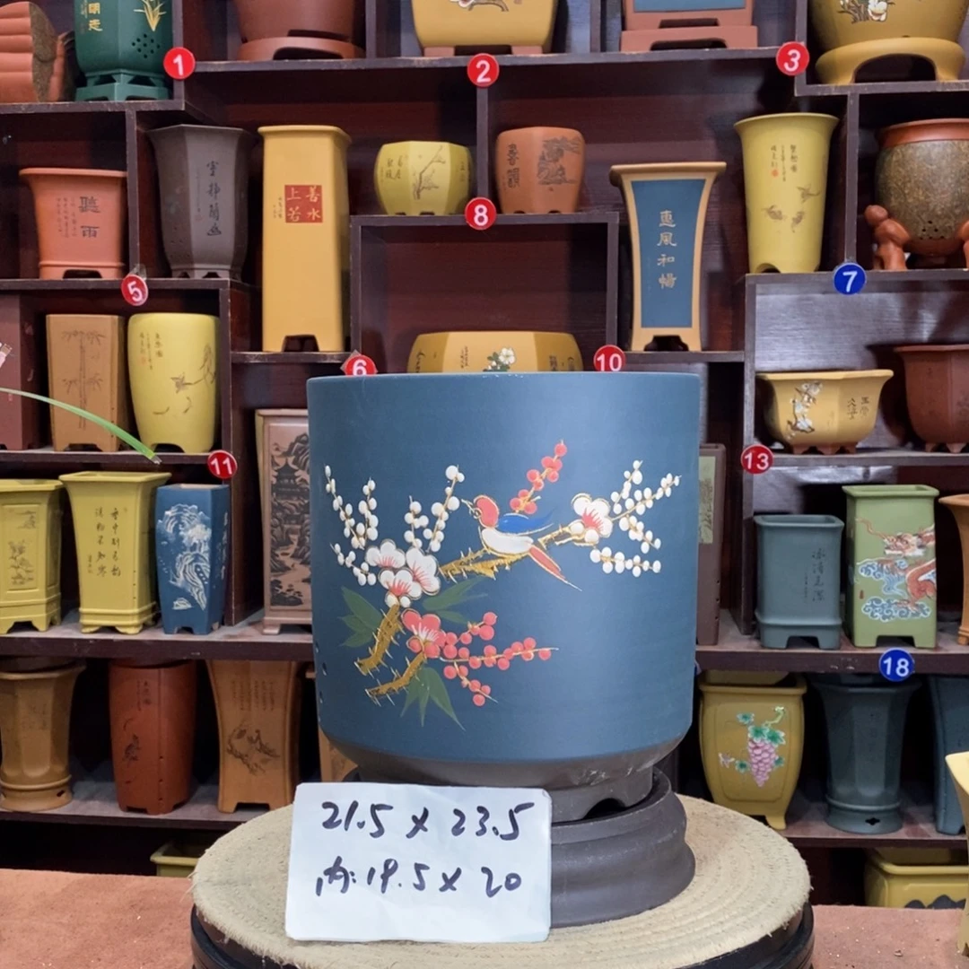 紫砂花盆紫砂艺术