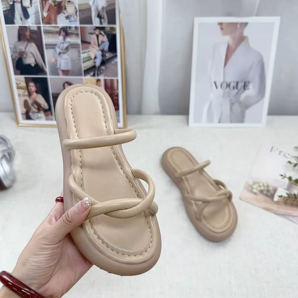 C2801时尚百搭软底休闲凉拖鞋