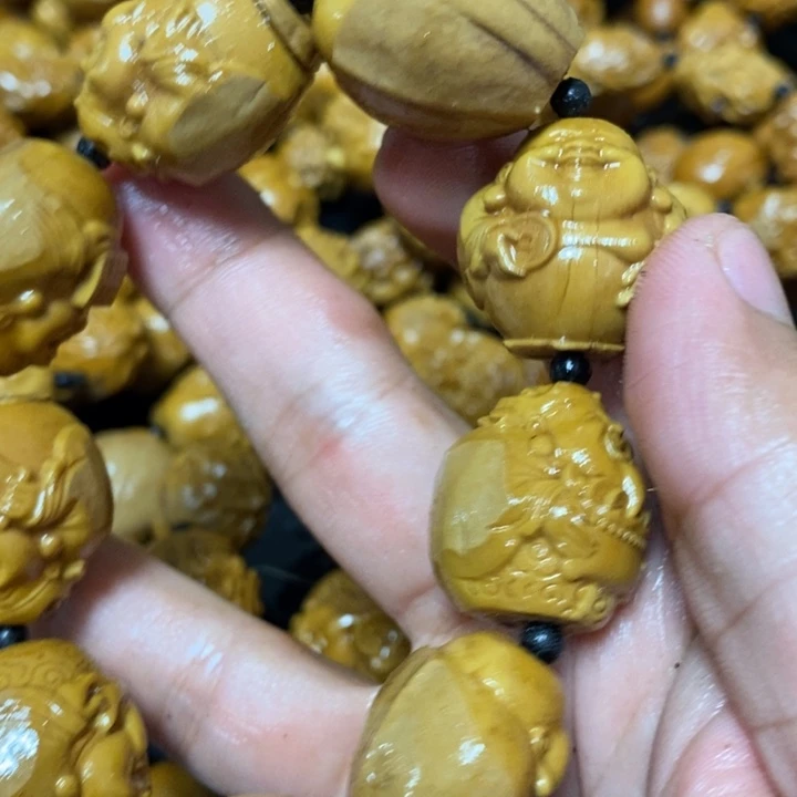 手串/手链橄榄核橄榄微瑕2.4包衣财迷