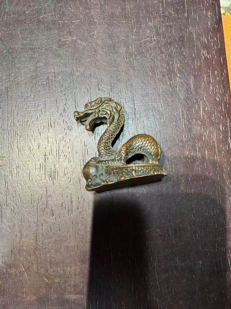 刘哥专属精品铜龙摆件