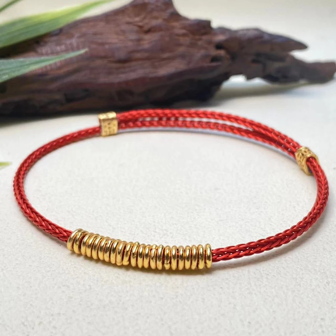 足银银制品 【铭记珠宝】足银手绳15-2DM45H31