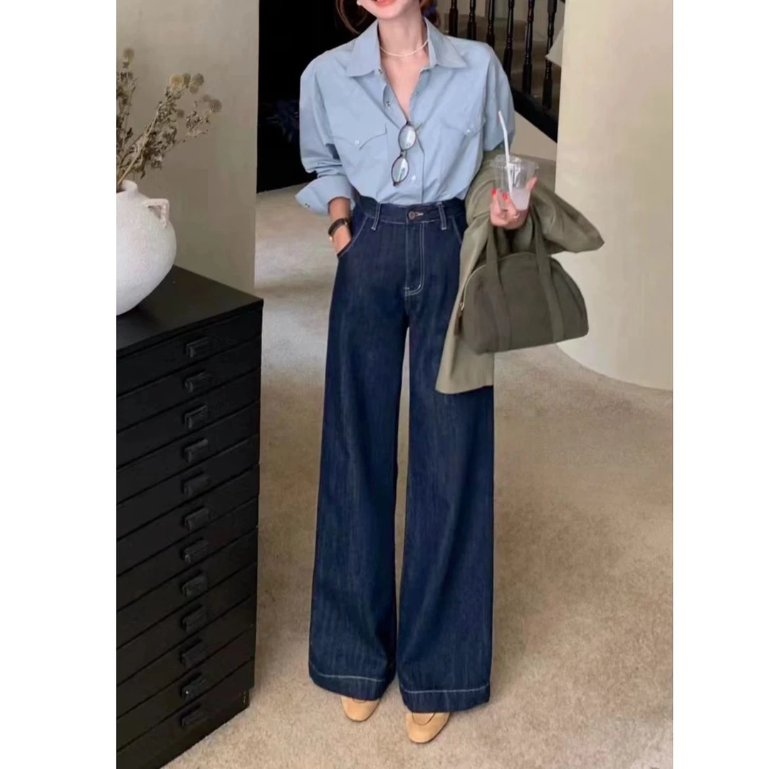 1408-1-【厚绒加厚】必买显瘦不臃肿 立体裁剪软牛仔裤